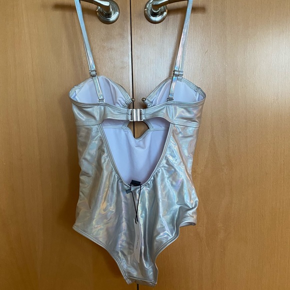 Karen Millen metallic swimsuit, brand new with tags - Picture 3 of 5